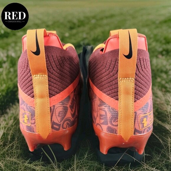 Nike Alpha Menace 4 Elite NRG FQ4046-600 Red Football Cleats - Men\'s Size 13 main image 11